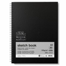 W&N A3 Sketch Book Spiral 170gsm W&N A3 Sketch Book Spiral 170gsm