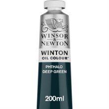 Winsor & Newton Winton 200ml Phthalo Deep Green