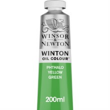 Winsor & Newton Winton 200ml Phthlalo Yellow Green