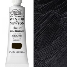 Winsor & Newton Artists' Oil Colour 37ml Lamp Black