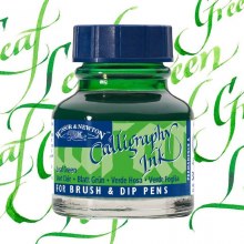 Winsor & Newton Calligraphy Ink Leaf Green 30ml Winsor & Newton Calligraphy Ink Leaf Green 30ml
