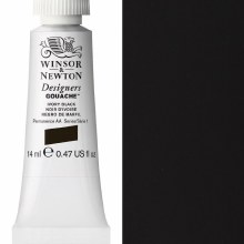 Winsor & Newton Designers Gouache 14ml Ivory Black