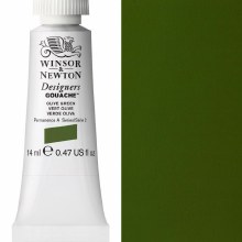 Winsor & Newton Designers Gouache 14ml Olive Green