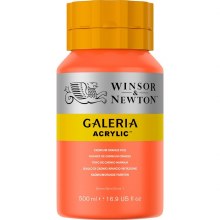 Winsor & Newton Galeria 500ml Cadmium Orange Hue