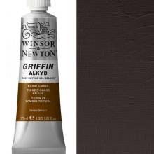 Winsor & Newton Griffin 37ml Burnt Umber Winsor & Newton Griffin 37ml Burnt Umber