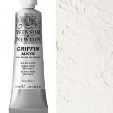 Winsor & Newton Griffin 37ml Mixing White Winsor & Newton Griffin 37ml Mixing White