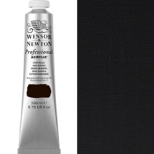 Winsor & Newton Professional Acrylic 200ml Ivory Black Winsor & Newton Professional Acrylic 200ml Ivory Black