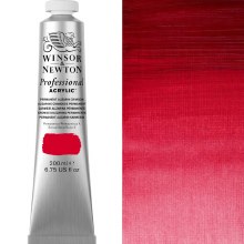 Winsor & Newton Professional Acrylic 200ml Permanent Alizarin Crimson