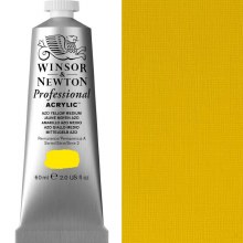 Winsor & Newton Professional Acrylic 60ml Azo Yellow Medium