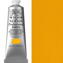 Winsor & Newton Professional Acrylic 60ml Cadmium Yellow Deep