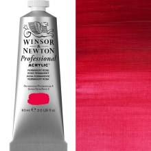 Winsor & Newton Professional Acrylic 60ml Permanent Rose Winsor & Newton Professional Acrylic 60ml Permanent Rose