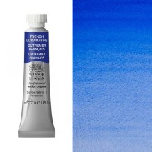 W&N Professional Watercolour 5ml French Ultramarine W&N Professional Watercolour 5ml French Ultramarine