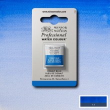 W&N Professional Watercolour Half Pan Cobalt Blue W&N Professional Watercolour Half Pan Cobalt Blue
