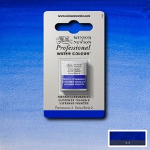 W&N Professional Watercolour Half Pan French Ultramarine