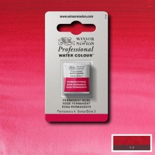 W&N Professional Watercolour Half Pan Permanent Rose