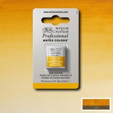 W&N Professional Watercolour Half Pan Raw Sienna