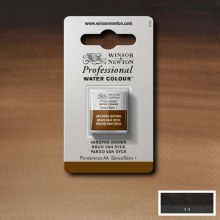 W&N Professional Watercolour Half Pan VanDyke Brown W&N Professional Watercolour Half Pan VanDyke Brown