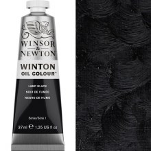 Winsor & Newton Winton 37ml Lamp Black