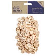 WOODEN BUTTONS x 200