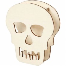 Wooden Skull Wooden Skull