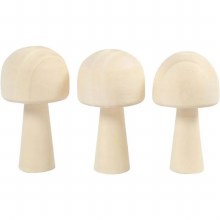 Wooden Toadstools 3