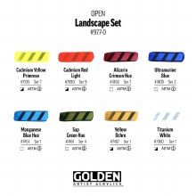 Additional picture of Golden OPEN Acrylic Landscape Set