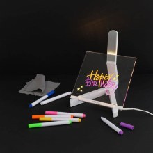 Additional picture of Acrylic LED Notice Board 15x15cm