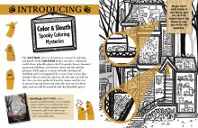 Additional picture of Color & Sleuth: Ghost Town Colouring Book