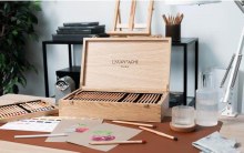 Additional picture of Caran d'Ache Luminance 6901 Wooden Set of 100