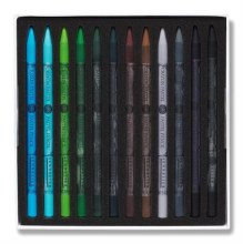 Additional picture of Sennelier Woodless Pastel Pencil Set of 24 - Introductory