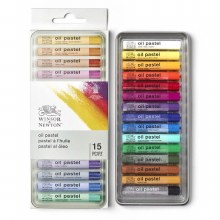 Additional picture of Winsor & Newton Fine Artists Oil Pastel Set of 15