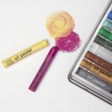 Additional picture of Winsor & Newton Fine Artists Oil Pastel Set of 30