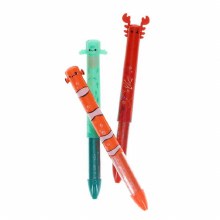 Additional picture of 2 Colour Click Pen - Sea Critters (each)