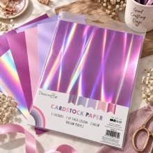 Additional picture of Dovecraft - A4 Metallic Card Dream Purple 10pk