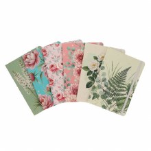 Additional picture of A5 80pg Notebook Journal - Botanical (each)