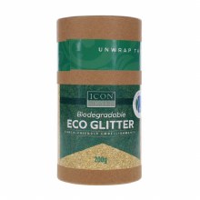 Additional picture of 200g Biodegradable Eco Glitter - Gold