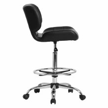 Additional picture of Black Crest Drafting Chair (3-4 weeks delivery time)