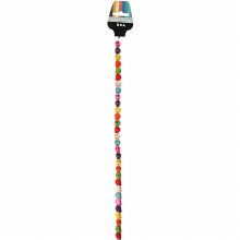 Additional picture of Coloured Skull Beads 32pk