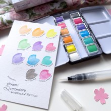 Additional picture of Elements Dreamcore Pastel Watercolour - Tin of 12