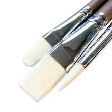 Additional picture of Elements Professional Synthetic Oil Brushes - Pack of 3
