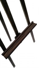 Additional picture of Evans Espresso Lyre Easel