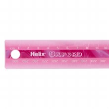 Additional picture of Helix 30cm Pink Marble Folding Ruler