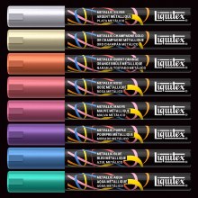 Additional picture of Liquitex Metallic Marker Set - 8pcs x 2mm