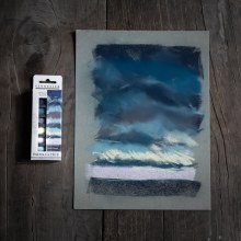 Additional picture of Sennelier 1/2 Soft Pastels Set of 6 - Stormy Sky