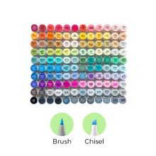 Additional picture of Ohuhu Honolulu Classic 120 Colour - Dual Tipped Alcohol Markers