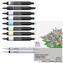 Additional picture of Winsor & Newton - Promarker Mixed Media Manga Set