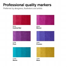 Additional picture of Winsor & Newton Promarker Set 6 - Rich Tones