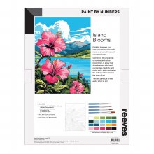Additional picture of Paint by Numbers Island Blooms