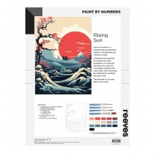 Additional picture of Paint by Numbers Rising Sun