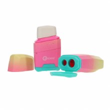 Additional picture of Premto Twin Hole Sharpener Eraser (each)